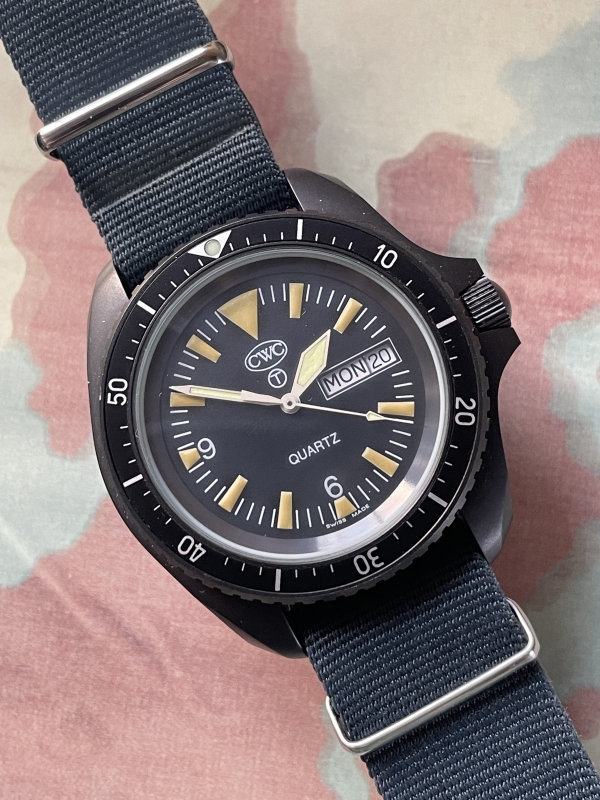 CWC SBS Diver 2007. Pumpkin Patina
